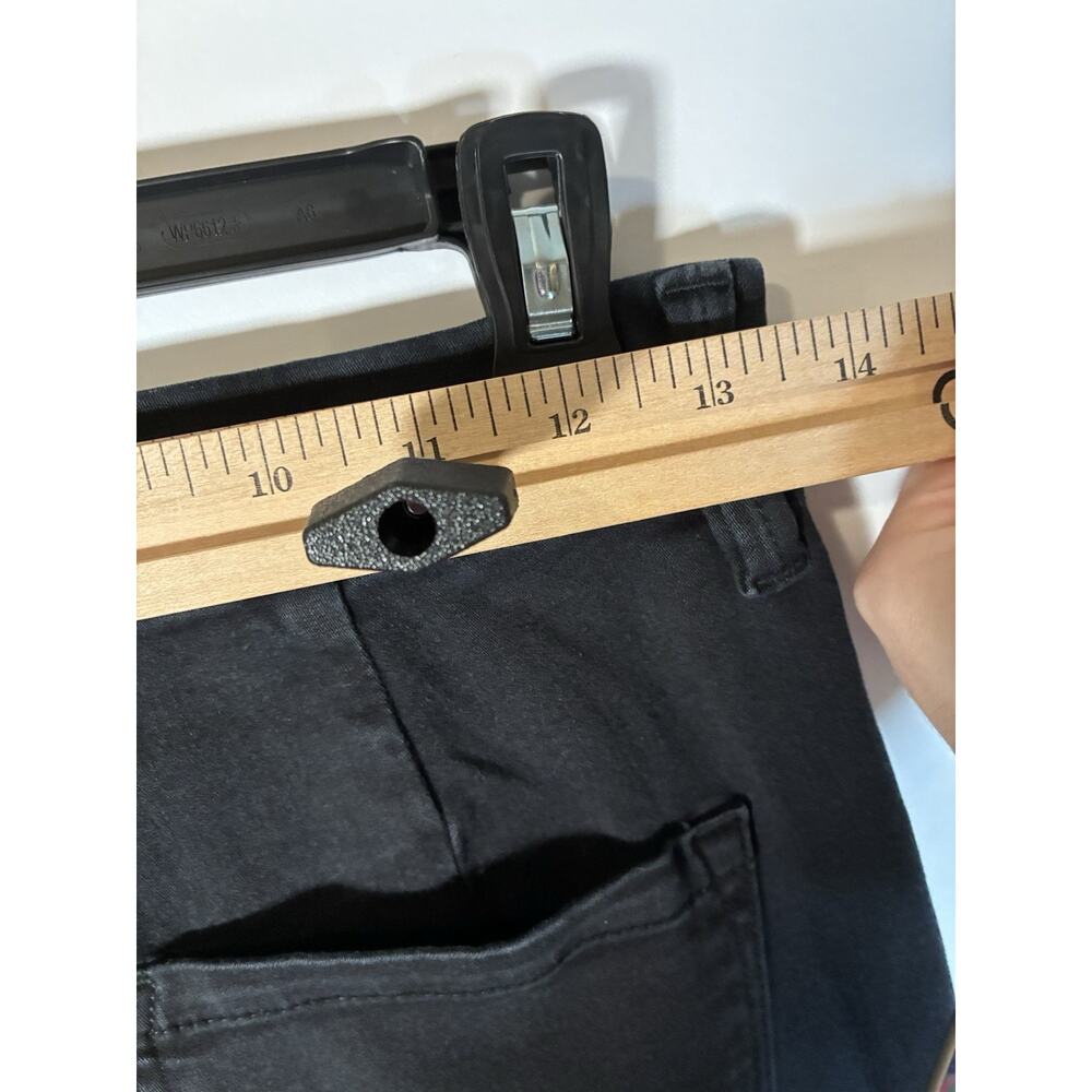 NWT KanCan High Rise Super Flare Jeans Womens 5/26 Black Button Fly Bell Bottom - Picture 9 of 11